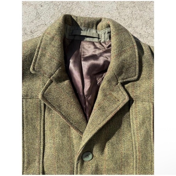 Holland Holland London Blazer Jacket Mens Medium Rifle Makers Tweed Vintage - Picture 7 of 8